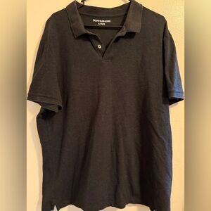 Calvin Klein Classic Black Polo Shirt Size XL Men's